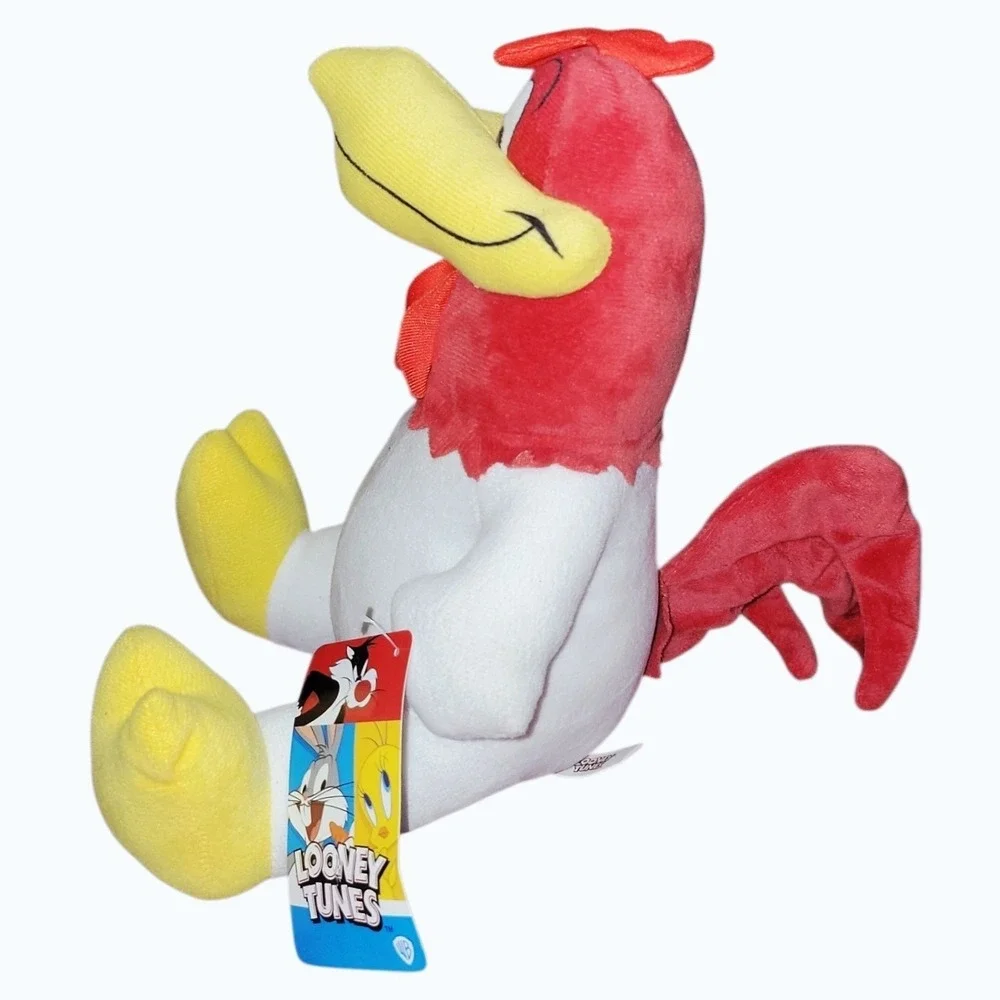 Looney Tunes Big Head Plush Lot of 4 NWT Bugs Wile E Foghorn Lola